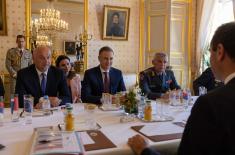 Meeting between Minister Stefanović and French Defence Minister Lecornu