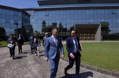 Minister Stefanović visits Dassault Aviation development centre in Paris