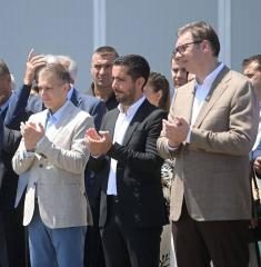 Opening of “Rosulje” Airport near Kruševac