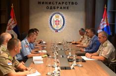 Minister Stefanović Meets Future Defence Attachés 