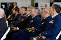 Representatives of Ministry of Defence and Serbian Armed Forces attend handover of Multinational Helicopter Centre in Portugal