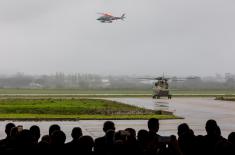 Representatives of Ministry of Defence and Serbian Armed Forces attend handover of Multinational Helicopter Centre in Portugal