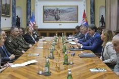 Састанак министра Гашића са командантом Националне гарде Охаја Вудрафом