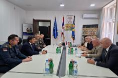 Sastanak ministra Gašića sa gradonačelnikom Leskovca