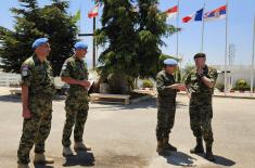 Обилазак контингента Војске Србије у мировној операцији у Либану