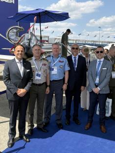 SAF delegation at Paris Air Show 