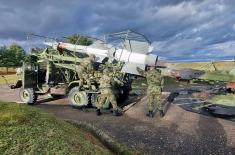Intensive training in 250th AD Missile Brigade