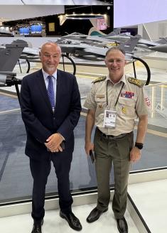 SAF delegation at Paris Air Show 