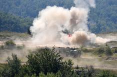 President Vučić attends SAF-MOI Joint Tactical Exercise