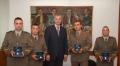 Minister presents awards to the most successful cadets, and sports events organizers