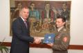 Minister presents awards to the most successful cadets, and sports events organizers