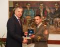 Minister presents awards to the most successful cadets, and sports events organizers