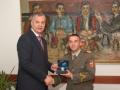 Minister presents awards to the most successful cadets, and sports events organizers