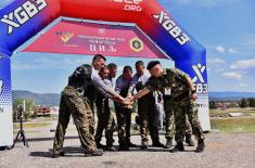 Триумф команды Вооруженных сил Сербии в конкурсе "Страж порядка"