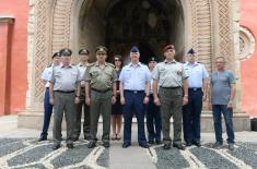 Generals Diković and Bartman Visited the Primary School “Svetozar Marković“ in Kraljevo