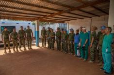 Начелник Генералштаба у посети нашим мировњацима у Централноафричкој Републици