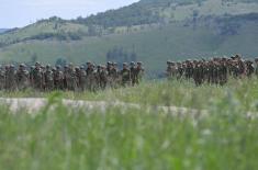 Minister Stefanović attends training and firing at Pasuljanske Livade