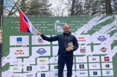 Ministar Stefanović čestitao pripadnicima vojske trijumf na planinskoj trci "2. Cerska OCR bitka - kontranapad"