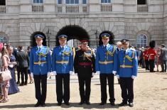 Visit of Serbian Armed Forces Guards delegation to United Kingdom