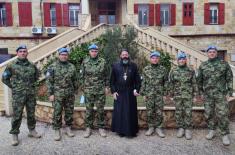 Donation of Serbian Armed Forces to Orthodox School in Lebanon