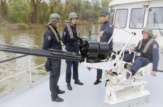 Soldiers serving in River Flotilla units undergo training
