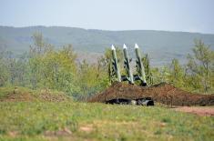 250th Missile Brigade trains using “Kub” missile systems