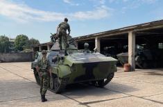 Specialist training for soldiers serving in armoured units