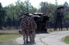 Members of Hungarian Armed Forces undergo training at CBRN Centre