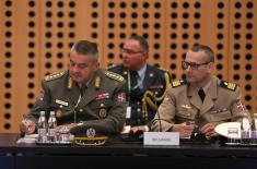 Учешће на састанку заменика начелника генералштабова Југоисточне Европе