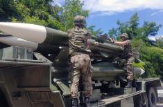 250th Missile Brigade technical personnel undergo training