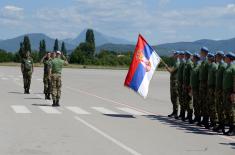 SAF contingent rotation in Lebanon