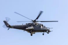 Летачка обука на хеликоптерима Ми-35 и гама