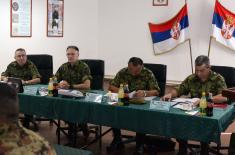 Visit to Serbian Armed Forces units in Leskovac and Niš