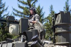 Obuka vojnika generacije mart 2022 na tenkovima T-72 MS