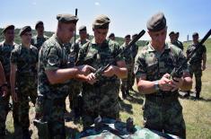 Припреме пешадијске чете за мировну операцију у Либану