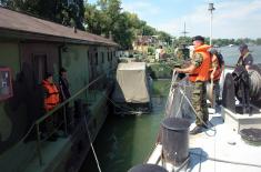 Soldier training in River Flotilla