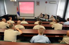 Reception for officers who are to attend General Staff Course