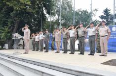 Beginning of new academic year in secondary military schools