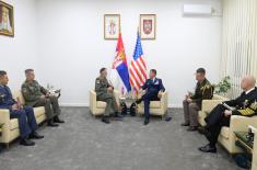 Visit from US SOCEUR Commander