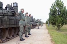 Tactical Drill for Army Tankmen