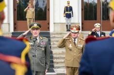 Chief of General Staff of Serbian Armed Forces Visits Romania