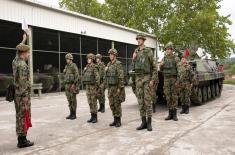 Training in Serbian Armed Forces in Mechanised Battalions