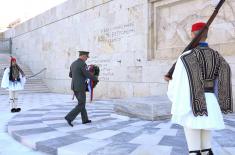 Chief of Serbian Armed Forces General Staff visiting Hellenic Republic