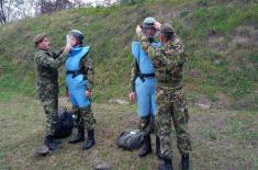 Demining and unexploded ordnance disposal training