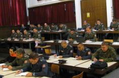 Operational Officers’ Training Course in Serbian Armed Forces