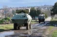 Peacekeeping operations pre-deployment combat vehicle driver training