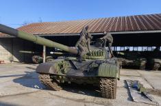 Oбука тенковских јединица Војске Србије