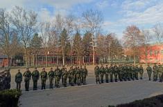 Training begins for new class of soldiers doing military service