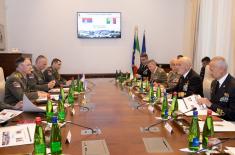 Начелник Генералштаба Војске Србије у посети Републици Италији