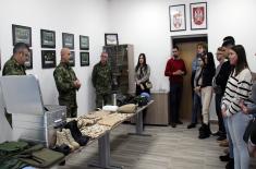 Faculty of Security Studies students visit Peacekeeping Operations Centre